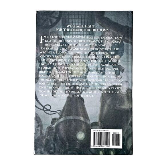 The Deliverers Sharky and the Jewel Series HC Books 1 2 & 3 AUTHOR SIGNED SLOMBA - Picture 8 of 13